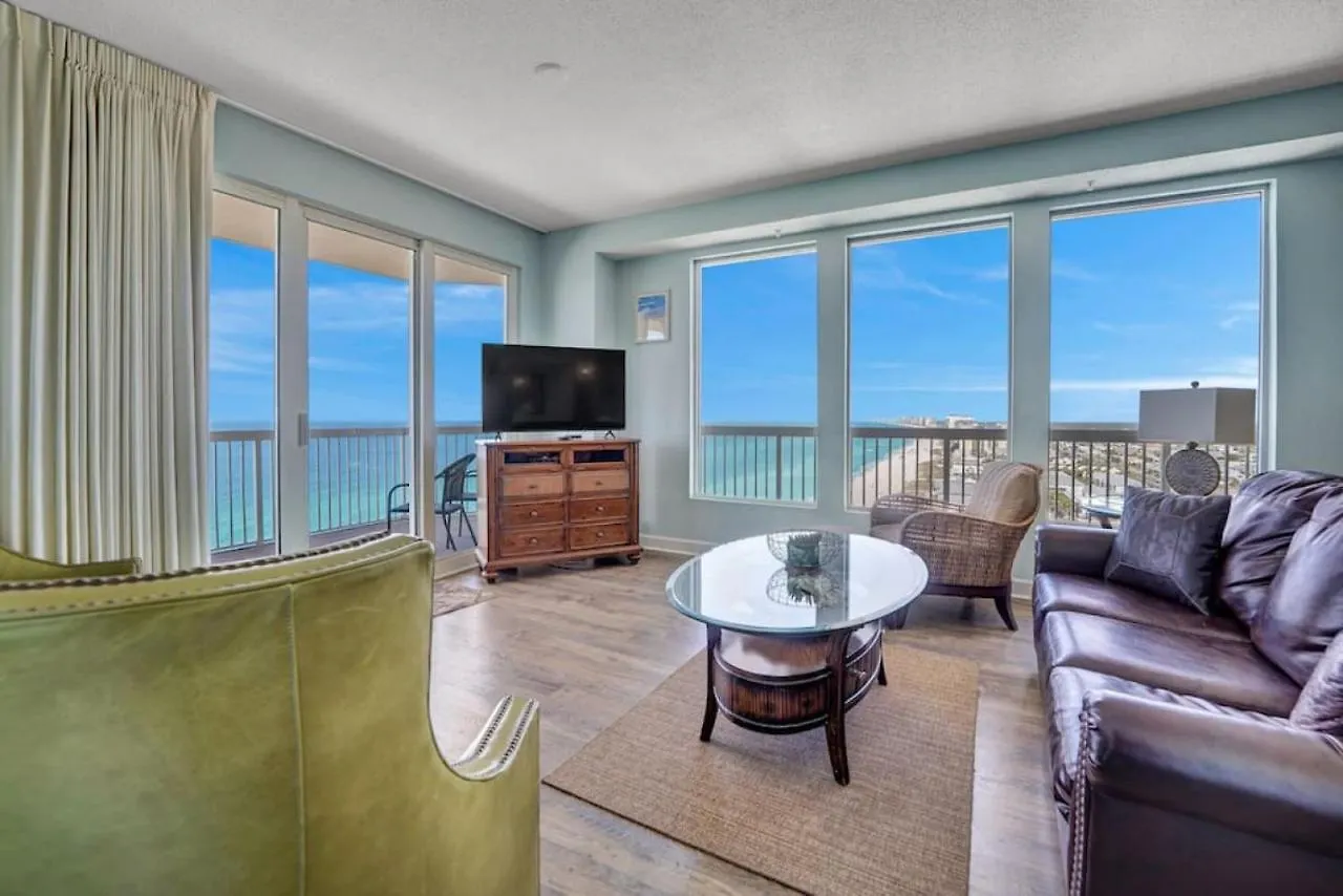 Seychelles 1609 - Panoramic Gulf Views, 2 Resort Pools, Steps To The Beach! Panama City Beach 0*,