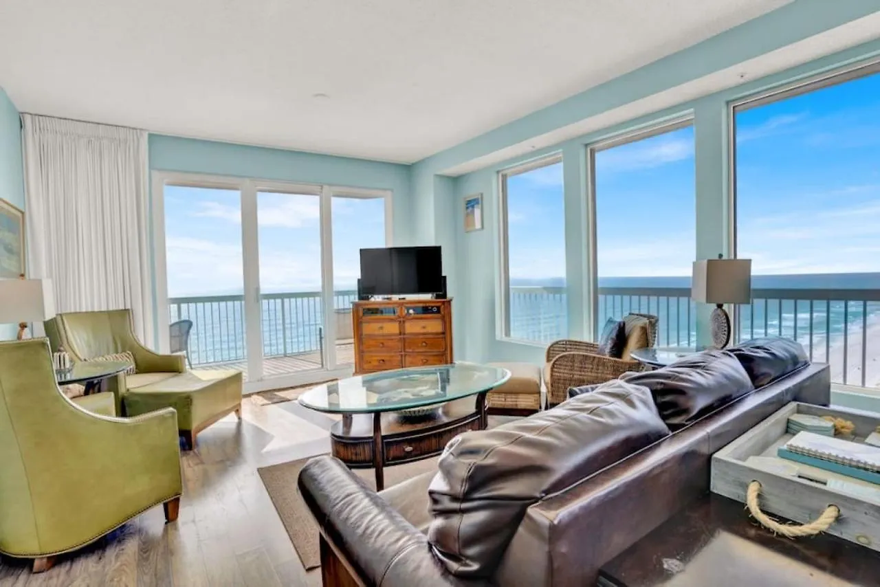 Seychelles 1609 - Panoramic Gulf Views, 2 Resort Pools, Steps To The Beach! Panama City Beach